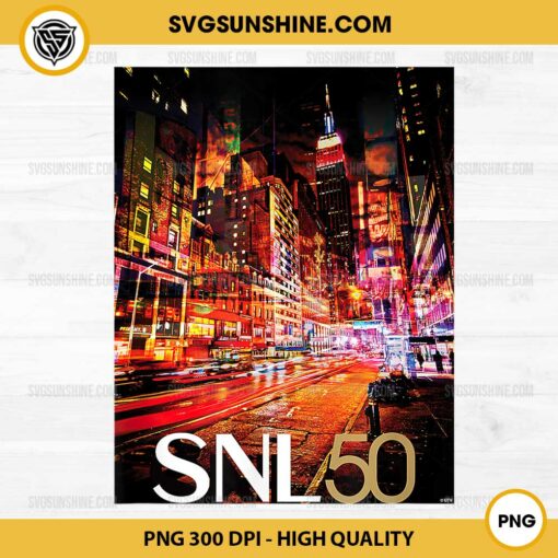 SNL 50 New York Streets PNG, Empire State New York PNG