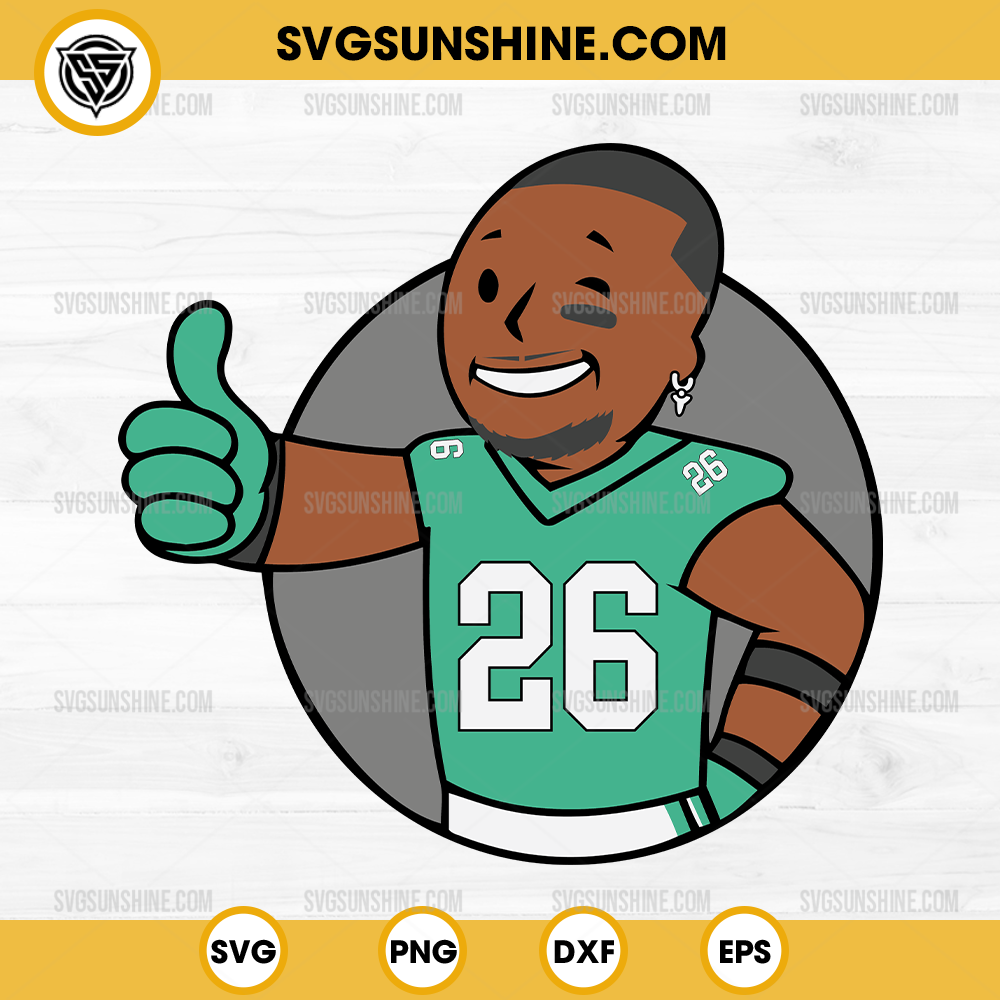 Saquon Barkley 26 SVG, Philadelphia Eagles Running Back Boy SVG Saquon Barkley 26 SVG, Philadelphia Eagles Running Back Boy SVG