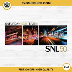 Saturday Night Live SNL 50 PNG, New York City Panels PNG