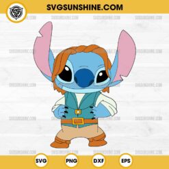 Stitch Flynn Rider SVG, Stitch SVG, Rapunzel Tangled SVG