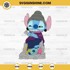 Stitch Granny Ghoul SVG, Stitch Haunted Mansion SVG