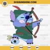 Stitch Robin Hood SVG, Disney Character SVG, Stitch Cosplay SVG