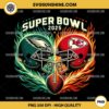 Super Bowl 2025 PNG, Eagles Vs Chiefs PNG, Super Bowl LIX PNG File