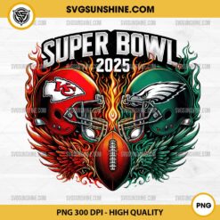 Super Bowl 2025 PNG, Kansas City Chiefs VS Philadelphia Eagles PNG, Super Bowl LIX PNG