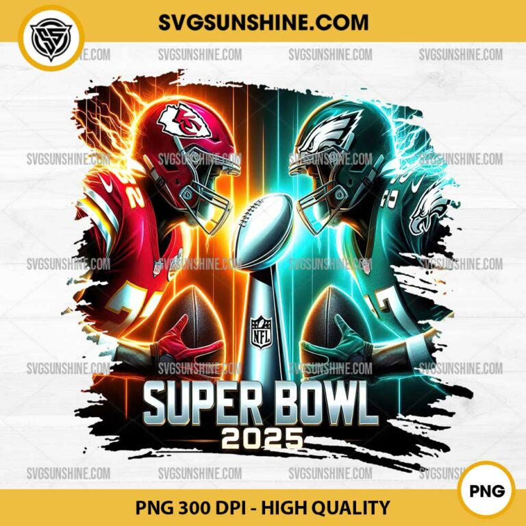 Super Bowl LIX PNG, Super Bowl 2025 PNG, Kansas City Chiefs VS