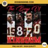 The Boys Of Kingdom KC Chiefs PNG, Kansas City Chiefs Football Player PNG, Patrick Mahomes PNG, Travis Kelce PNG