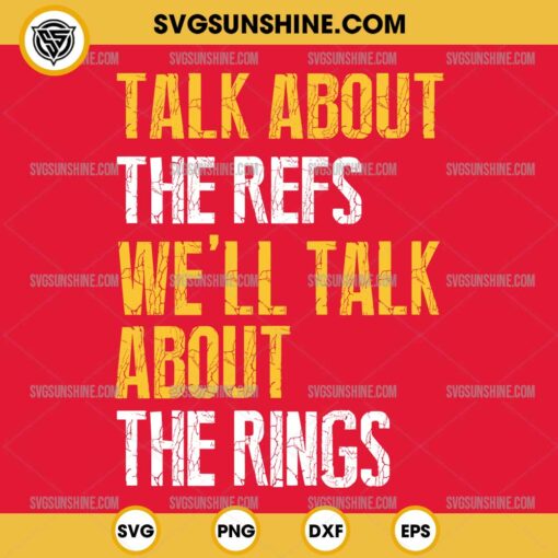 Talk About The Refs We'll Talk About The Rings SVG