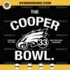 The Cooper Bowl SVG, Cooper DeJean 33 SVG, Philadelphia Eagles SVG