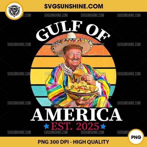 Trump Gulf Of America Est 2025 PNG, Gulf Of America PNG