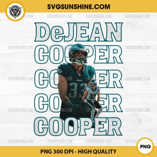 Vintage Cooper DeJean PNG, Philadelphia Eagles PNG