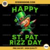 Funny Dabbing Happy St Pat Rizz Day PNG, Leprechaun Shenanigans PNG