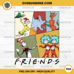 Dr Seuss Friends PNG, Dr Seuss All Characters PNG