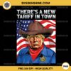 There's a New Tariff in Town PNG, Funny President Donald Trump Import PNG