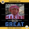 Trump Making Gaza Great PNG, Funny Trump President PNG