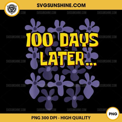 100 Days Later PNG, 100th Day of School Teachers PNG