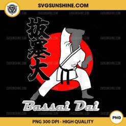 Bassai Dai PNG, Karate PNG Sublimation