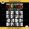 What We Learn From Black History PNG, Leaders Black History Month PNG