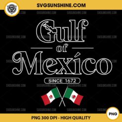 Gulf of Mexico Since 1672 PNG, Mexican Flag Mexico PNG