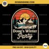 Dougs Winter Party 2025 PNG, February 15 Invite Winter Party Celebrate PNG