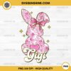 Coquette Easter Bunny Gigi PNG, Easter Gigi Bunny PNG