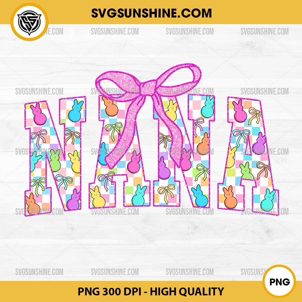 Coquette Easter Nana PNG, Nana Peeps Easter PNG Coquette Easter Nana PNG, Nana Peeps Easter PNG