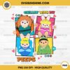 Disney Princess Chillin With My Peeps PNG, Disney Princess Happy Easter Day PNG