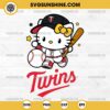 Hello Kitty Minnesota Twins SVG, Hello Kitty Baseball SVG