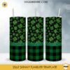 Lucky Tumbler Clover St Patricks Day 20oz Tumbler Wrap PNG