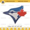 Toronto Blue Jays Logo Embroidery Design Files