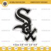 Chicago White Sox Logo Embroidery Design Files