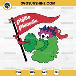 Phillie Phanatic SVG, Phillies Mascot Baseball SVG