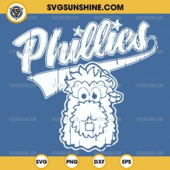 Phillies Phanatic Head SVG, Phillies SVG