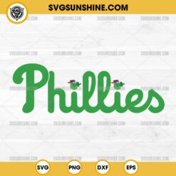 Phillies SVG, Phillies Phanatic Head SVG, Philadelphia Phillies SVG