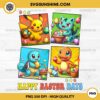 Pokemon Happy Easter Days PNG, Pokemon Pikachu Easter PNG