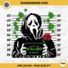 Scream Ghostface St Patricks Day PNG, Scream St. Patrick's Day Horror Movie PNG