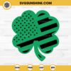 St Patrick's Day American Flag Shamrock SVG