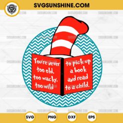 The Cat In The Hat Quotes SVG, Dr Seuss Read Across America SVG