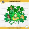 Disney Princess St Patricks Day PNG, Disney Princes Lucky Shamrock PNG