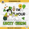 I'm Your Lucky Charm Dalmatian Dog PNG, Dalmatian St Patricks Day PNG