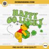 Pooh Happy Go Lucky PNG, Winnie The Pooh Saint Patricks Day PNG