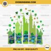 Disney Stitch Castle St Patricks Day PNG, Disney Stitch Happy Patricks PNG
