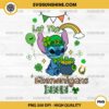 Disney Stitch Let The Shenanigans Begin PNG, Stitch Leprechauns St Patricks Day PNG