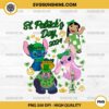 Stitch And Lilo St Patricks Day 2024 PNG, Stitch Cartoon St Patricks Day PNG