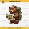 Bear Foxtrots Deltas Tangos PNG, Funny Bear PNG