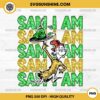 Sam I Am Green Eggs And Ham PNG, Dr Seuss Read Across America PNG