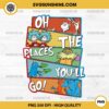 Dr Seuss The Lorax Oh Places You Will Go PNG, Dr Seuss Cartoon PNG