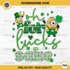 Retro Minion Oh For Lucks Sake PNG, Minion Happy Patricks Day PNG