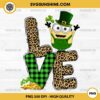 Minion Love Leopard St Patricks Day PNG, Minion Happy Patricks Day PNG