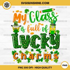 Minion May The Luck Of The Irish Be With You PNG, Minion Mugshot Patricks Day PNG