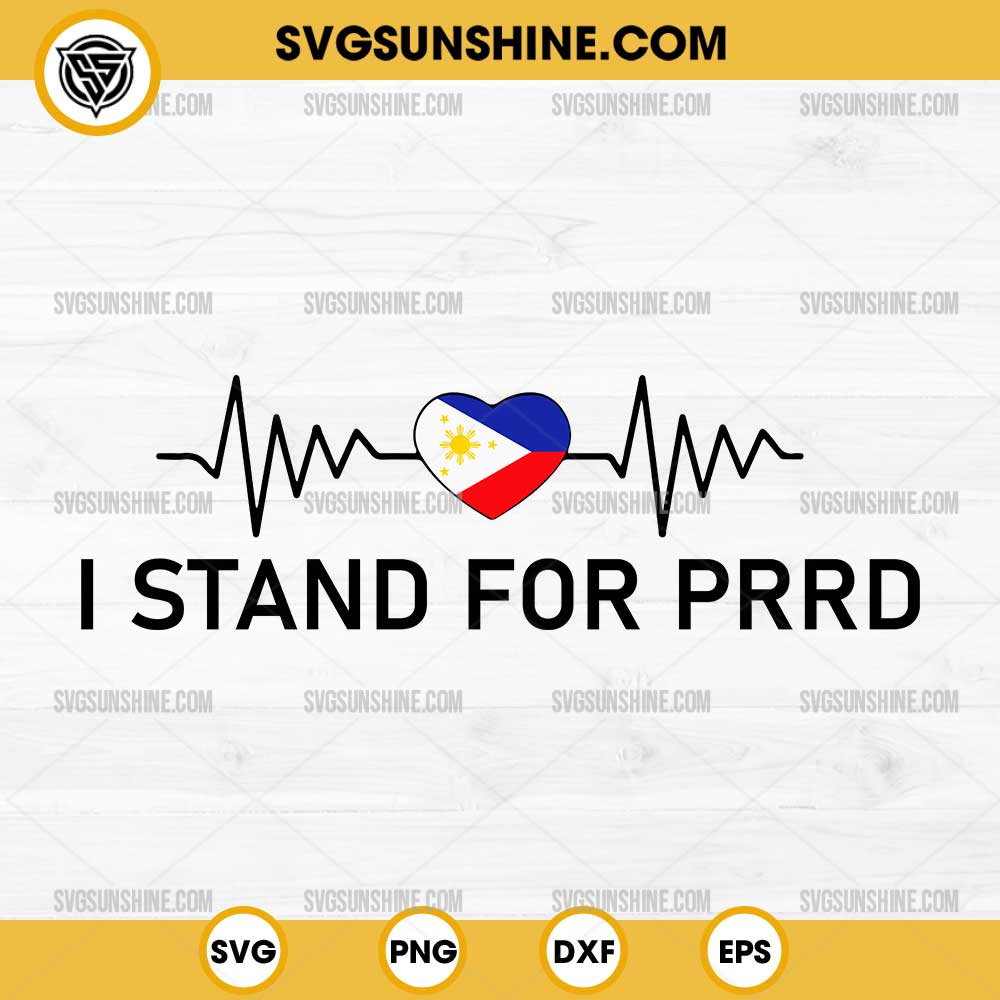 I Stand for PRRD SVG, Supporter Digong Duterte Philippine SVG I Stand for PRRD SVG, Supporter Digong Duterte Philippine SVG